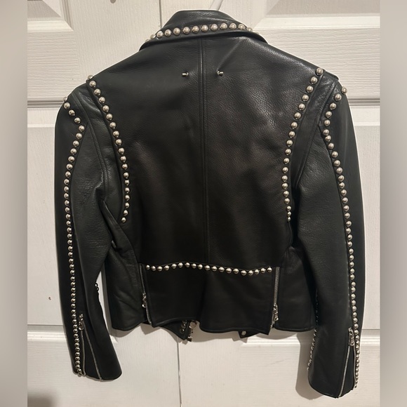 Bythenamesake custom studded leather  jacket - Picture 2 of 8